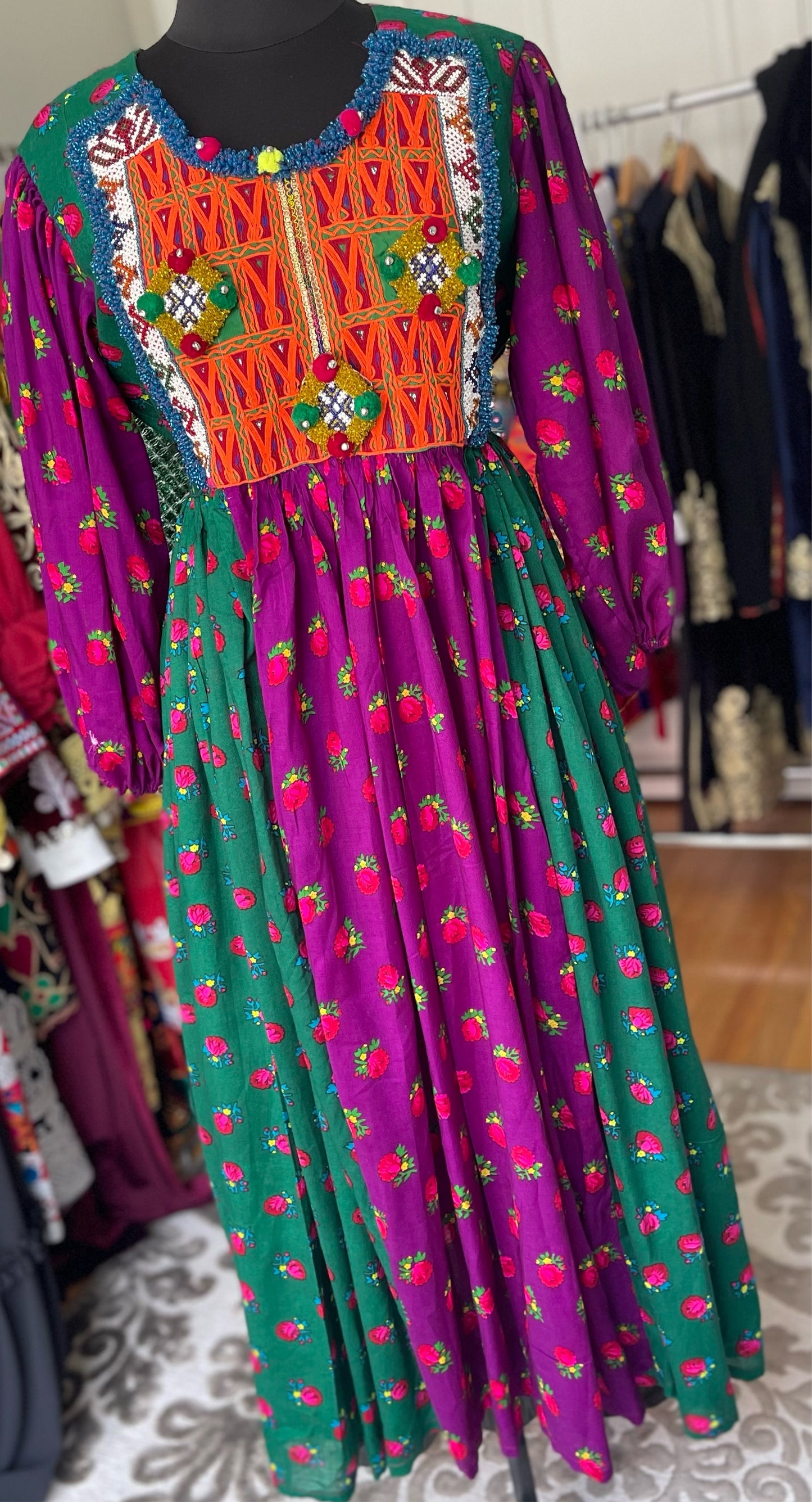 Vintage Afghan dress