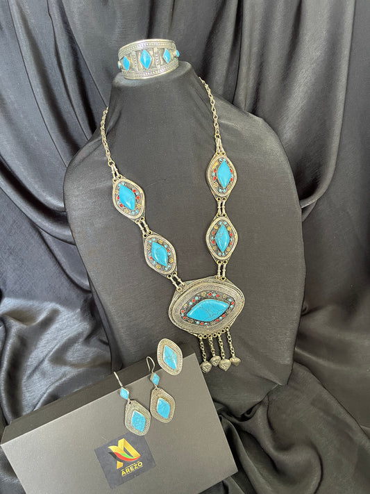 Handmade tribal necklace
